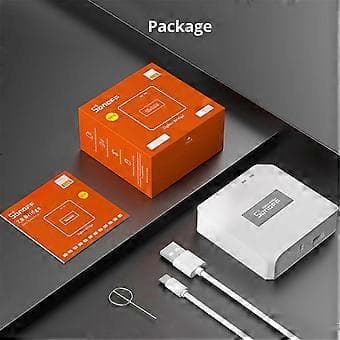 Trådlös Smart Gateway Zigbee Bridge-Pro Trådlös Smart Gateway Zigbee 3.0 Fjärrkontroll Röst Ga