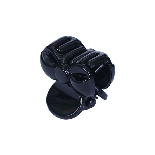 24 stk 2,3 cm Mini Grip Octopus Claw Spider Hårclips (Svart)
