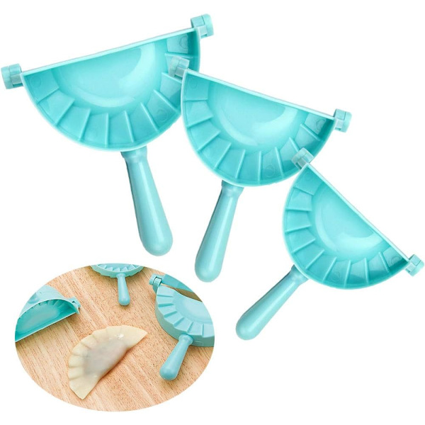 Ravioli Dumplings Maker 3-delt sæt - Dejpresse og form til B