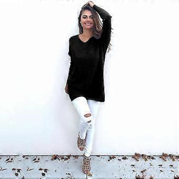 hmwy-dame lang sweater (S Sort)