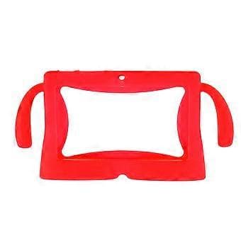 7 tommer silikone gel cover case til Q88 Android Kids Children Tablet PC (Roserød)
