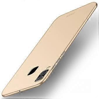 MOFI Frosted PC Ultra-tynd Hårdt Case til Galaxy A20 / A30 (Guld)