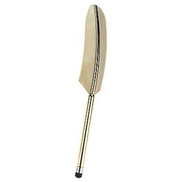 Forgyldt Fjeder Stylus Pen (Guld)