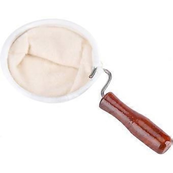 Gjenbrukbar Kaffestrømpe - Flanellfilter med Håndtak