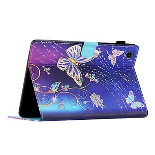 Syet Tablet Etui til Samsung Galaxy Tab A9 (Sommerfugl)