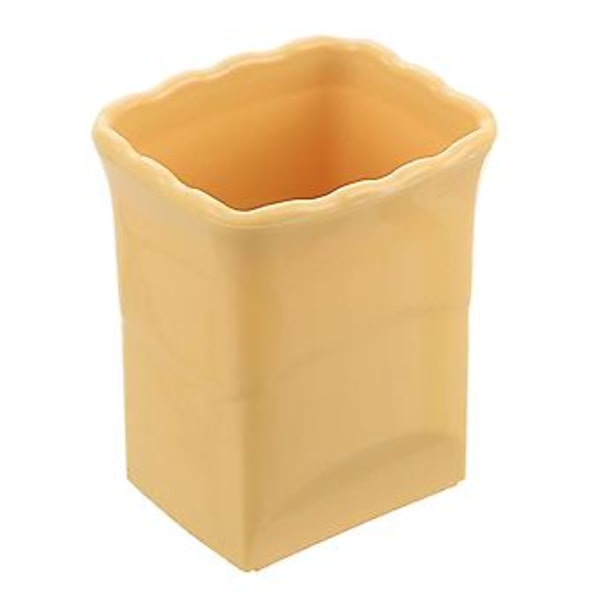 Muggslicer Fruktskärare Äggskärare Rostfritt Stål Jordgubbsskärare (Gul)