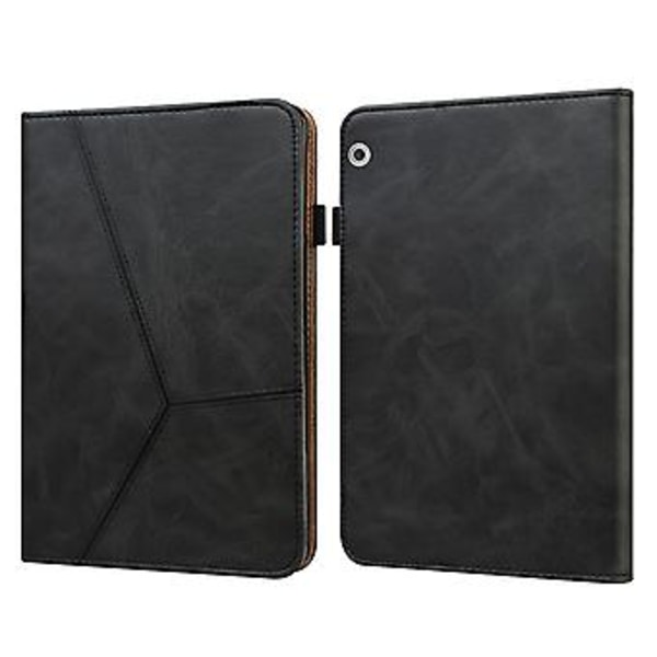 Lærveske for Huawei MediaPad T3 10 (Svart)