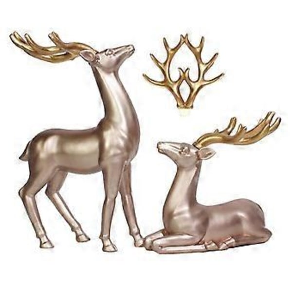 Hartsipeuraspatsaspeurakoristeet Figuriinikäsitöitä Tupaantuliaislahja Valo (Ruusukulta)