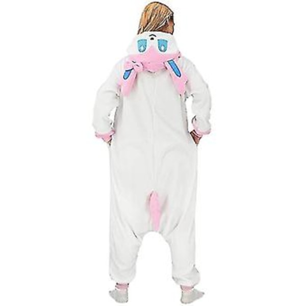 Sylveon-asu Kokopuku Pyjama Halloween Joulu Yksikokoinen Kigurumi Miehille Naisille Ty (M)
