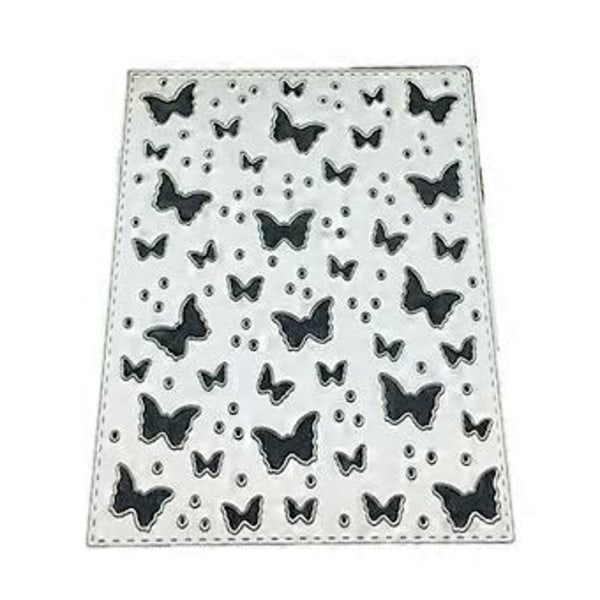 Perhonen Kehyksen Metallileikkurit Stenssit DIY-Scrapbooking-Koristeluun Embossaukseen
