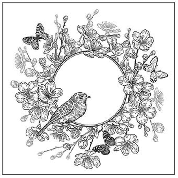 For Butterfly Bird Diy Silikon Klar Stempel Klistermærke Scrapbog Embossing Album ( )