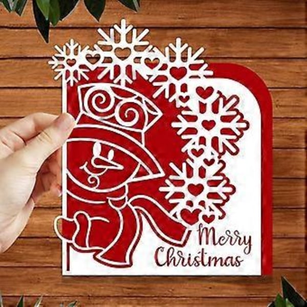 Lumikolon Embossing-leikkurit DIY-romanttisia albumeja ja joulukortteja varten