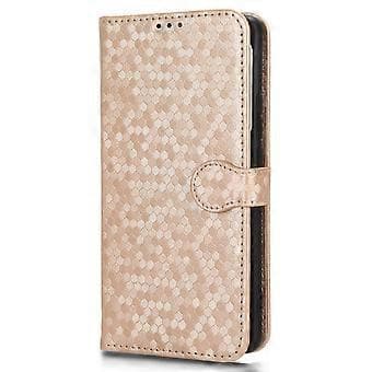 För Infinix Note 30 4G Prickigt PU-läderfodral med stativ och plånbok (Stil B)