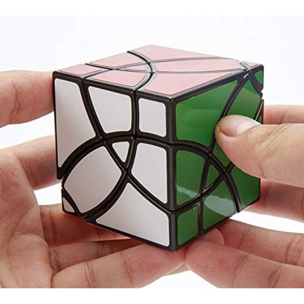 Vindmølle Puslespill Cube Axis Curvy Copter Mgaic Cube Svart