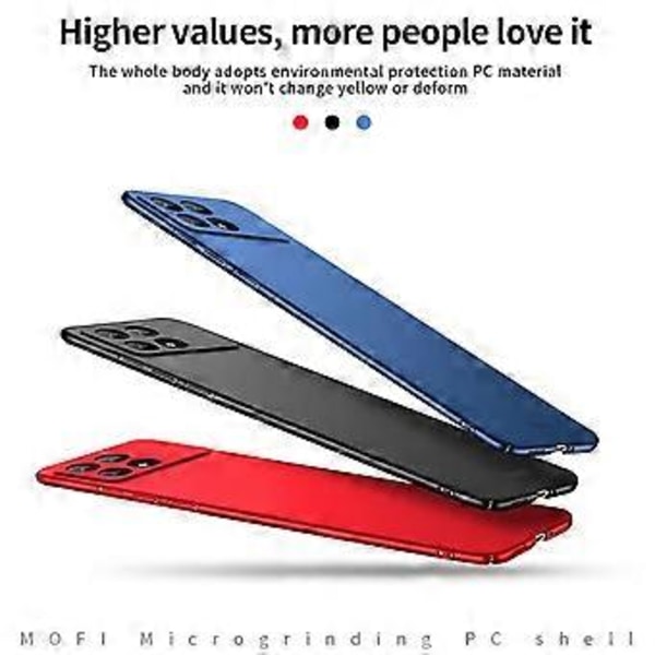 Frostet PC-etui til Xiaomi Poco F6 Pro (Sort)