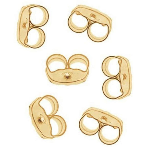 3 par örhänge-fästen i 14 karat guld*