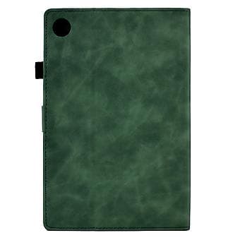 Tower Læder Tablet Etui Til Samsung Galaxy Tab A9+ (Grøn)