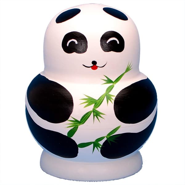 10 kpl Panda Venäläiset Nesting Nuket Matryoshka käsintehty