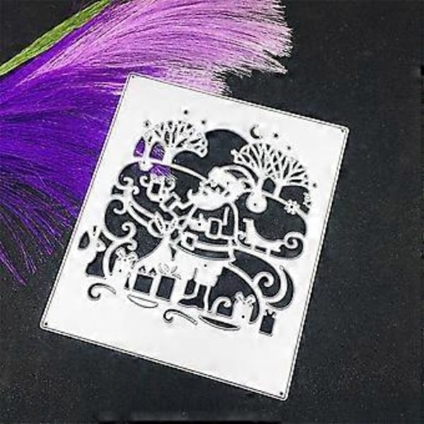 Julemandens Skæreforme til Håndlavet DIY Stencil Form Prægning Mønster