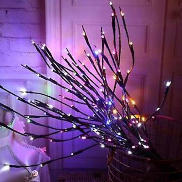 LED Pilgrensgren Lampe Blomsterlys (Flerfarvet)