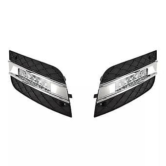 Front LED Tåkelys DRL Dagkjørelys for ML350 W164 ML300 ML320 2010-2011