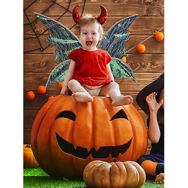 100% Nya, Älvvingar Vuxen Älvvingar för Kvinnor Flickor Fjärilsvingar Glittrande Skira Vingar Cosplay Födelsedagsfest Halloween Kostymer NYA (Grön)
