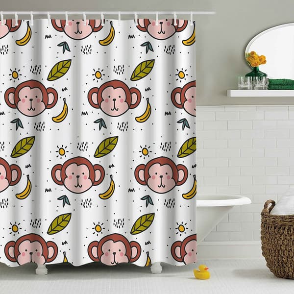 Bruseforhæng 180x180（Stil 5） – Maskinvaskbar tyk polyester