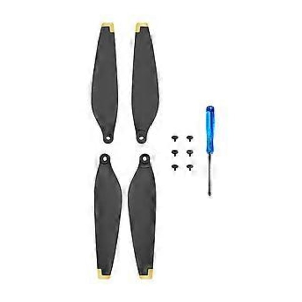 Reservedeler for Mini 3 Pro Drone Propeller - Blader, Vinger, Fans (Sett med én gull)