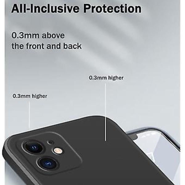 Silikonfodral för iPhone 13 (Mörkgrön)