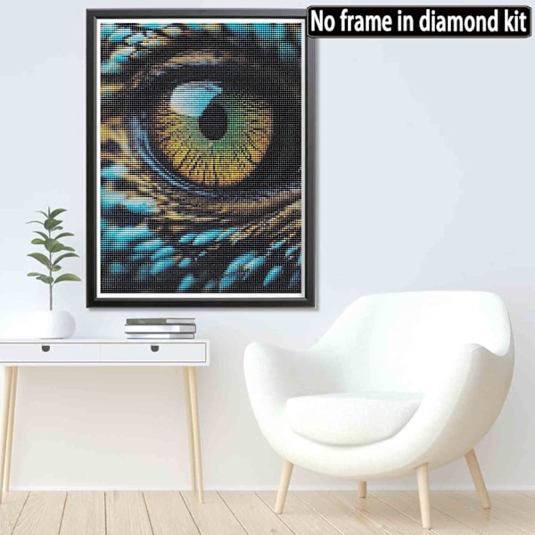 5d timanttimaalaus värikkäät silmät (30x40cm) 4