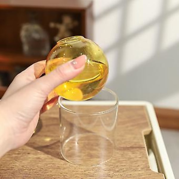 Hydroponisk Blomvas 91 cm Transparent Växt Glas Krukor Kreativa Former Ornament Lämplig för Bröllopsfest Hem Kontorsinredning (Blå)