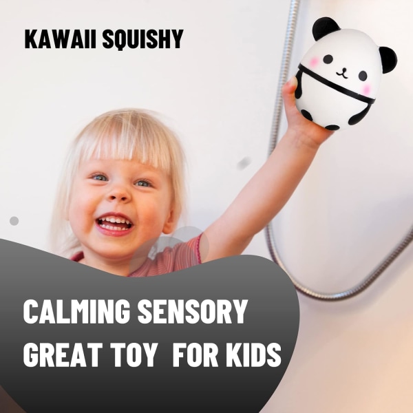 Squishies Panda Egg Galaxy Collection Nyhet Stressavlastande Leksaker