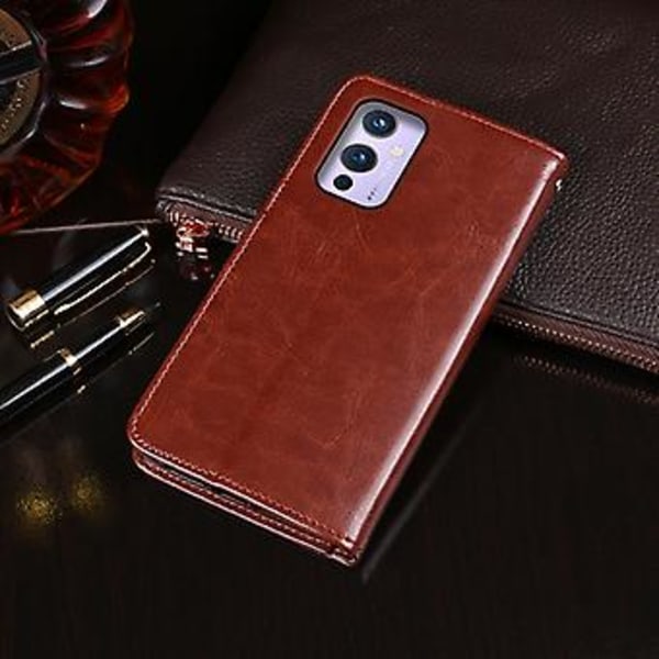 Horisontellt Läderfodral för OnePlus 9