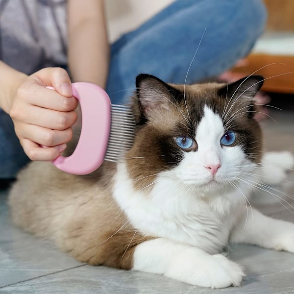 Kattkam - Massasje Kam for Kort og Lang Hår - Fjern Løst Hår