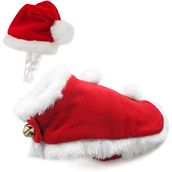 Juldräkter för hund Jul kattkläder Hundkostym Båge T