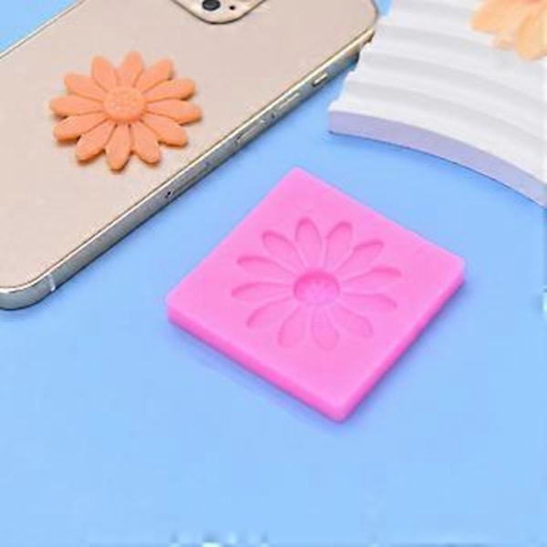 Chokoladeforme Blomst/Sommerfugl Form Bageform Fondantform Kageforme Silikonemateriale Gave til DIY Bageentusiast (Style2)