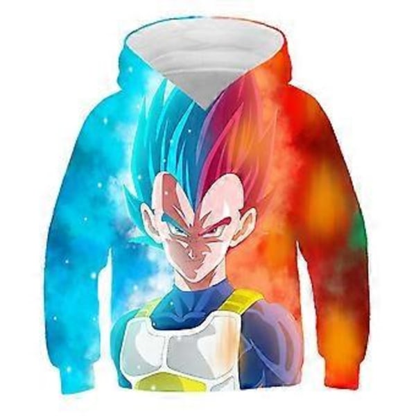 Barn Pojkar Flickor Dragon Ball Hoodie Långärmad Tröja Huvtröja Pullover Sporttoppar Presenter För 5-10 År -NMAOV(6-7 År C)