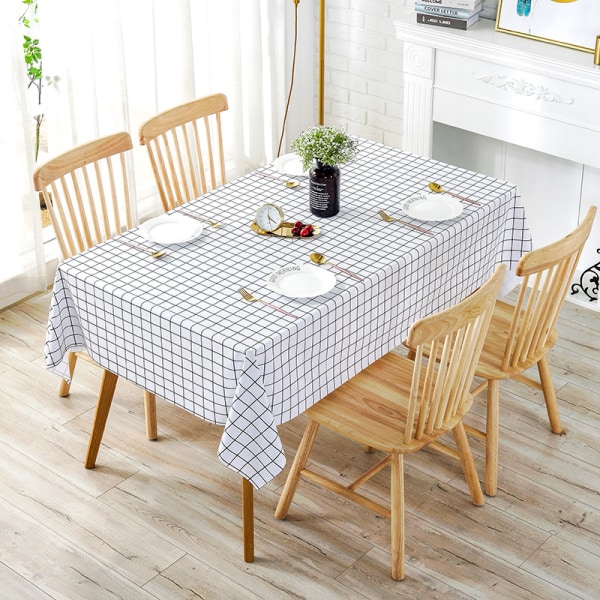 En bit (litet och elegant rutnät, 140*180cm) duk e
