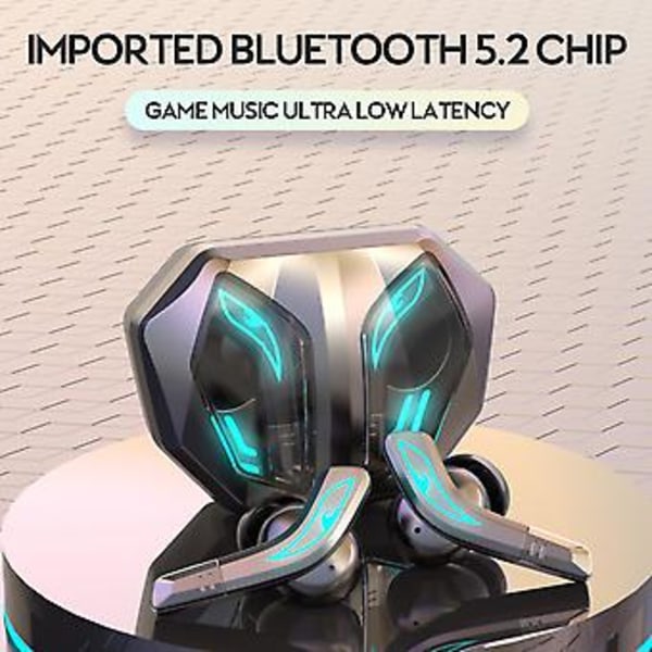 Trådløst Bluetooth Headset Sports Vandtætte Ørepropper Headsets Med Mikrofon (M28-Sort)