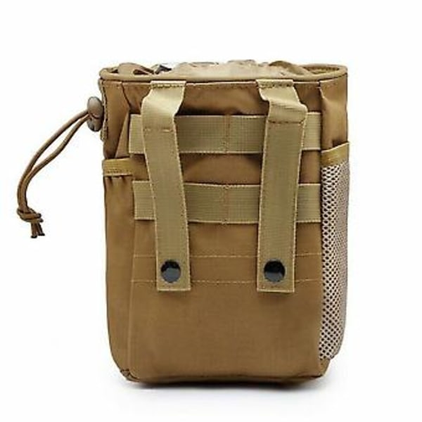 Taktisk Molle Utility Drop Dump Ficka Militär Jakt Vapen Ammunition Väska Kraftig (Khaki)