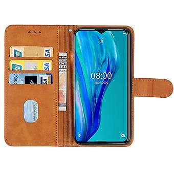 Nahkainen kotelo Ulefone Note 12:lle (Ruskea)