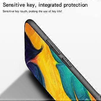 MOFI Frosted PC Ultra-tynn Hard Case for Galaxy A20 / A30 (Blå)