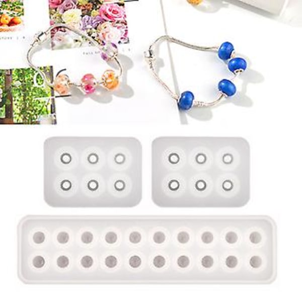 Kugle Silikone Resinforme Rund Silikoneform DIY Epoxy Resin Kugleforme