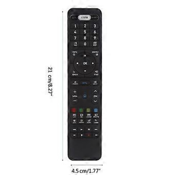 Smart Programmerbar Læringsfjernkontroll for Formuler Z7+/Z7+ 5G/ZX5G/ZPrime 4K UHD TV-dekodere