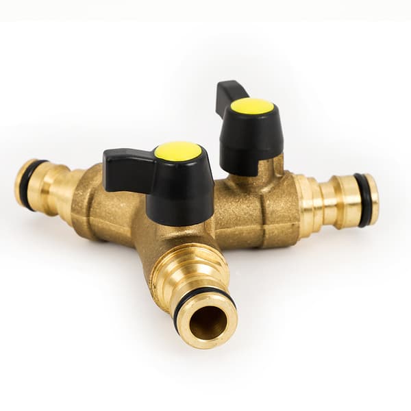 Haveslange Splitter - Hane Adapter med Y Splitter til Connec