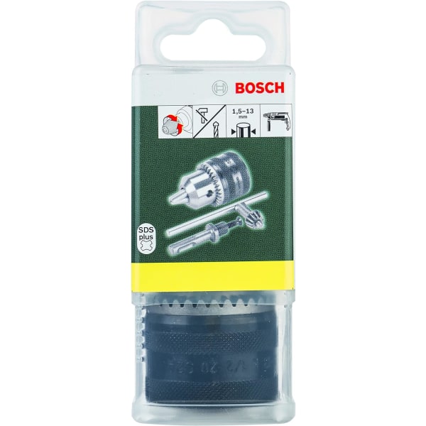 Bosch-lisävarusteet SDS plus -sovitin (porakärjellä, 1,5 - 13 mm
