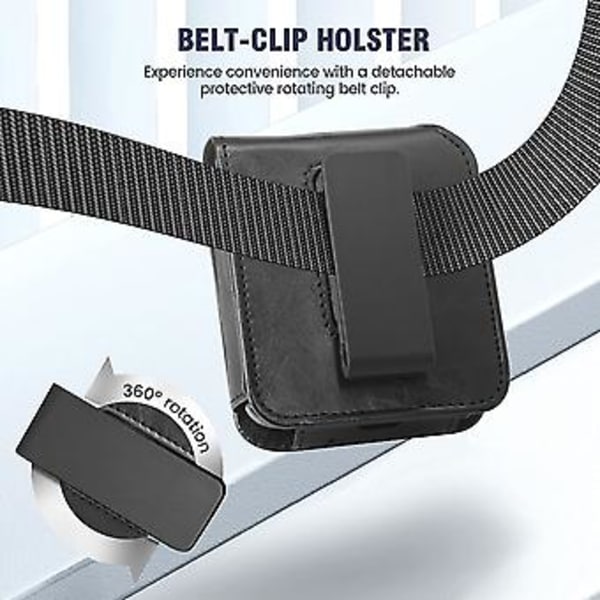 Retro Thinking Series Etui til Samsung Galaxy Z Flip4 (Rød)
