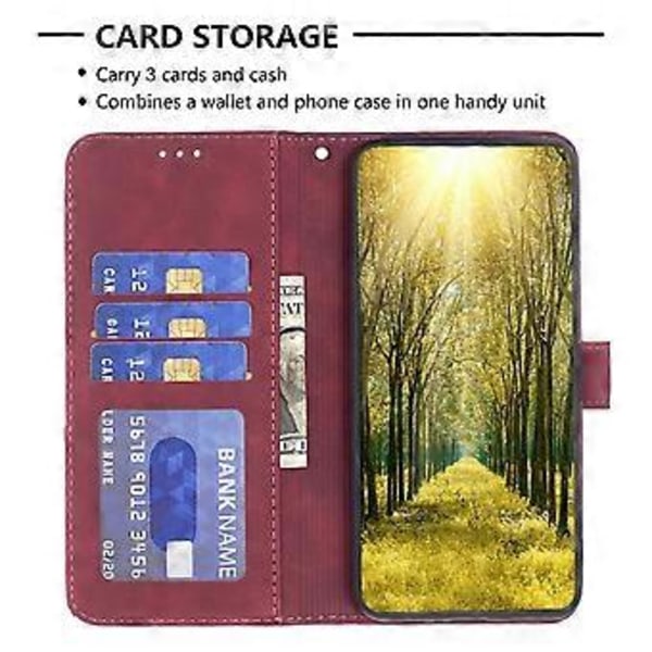 BINFEN COLOR BF05 For Infinix Note 40 Etui Stativ Lommebok PU Lær Geometrisk Telefondeksel (Stil D)