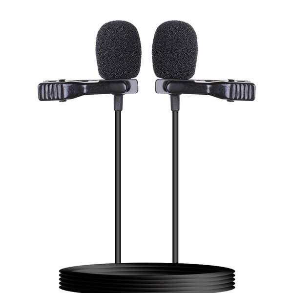 6M Lavalier-mikrofon med vindskjerm, Lavalier-mikrofon