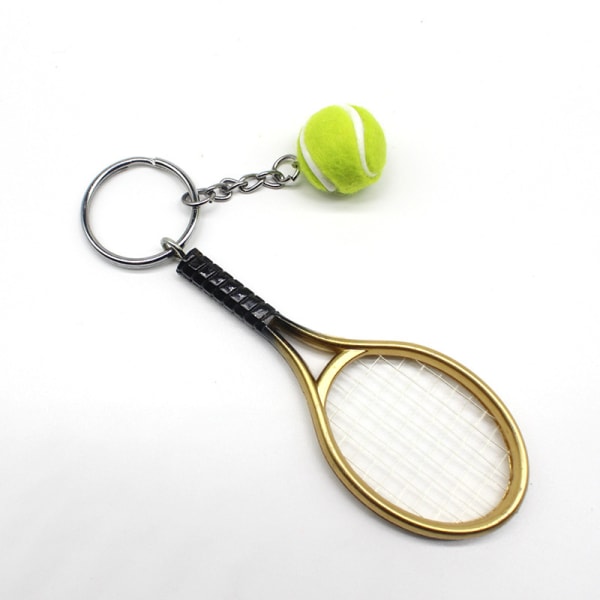 Argent-Tennis porte - clés pendentif vente en gros sport tennis